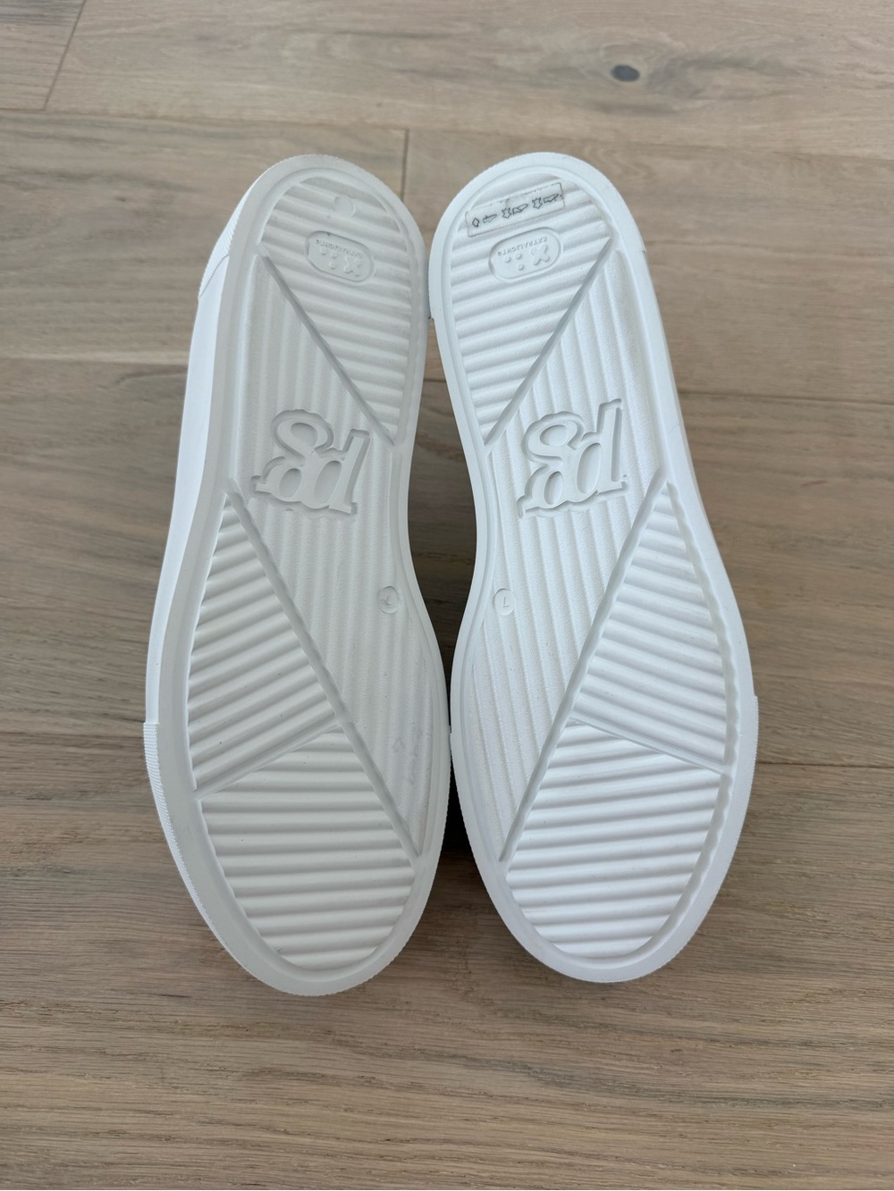 Paul Green Debbie Wedge Sneakers White Leather UK7/ US9.5 Platform Comfort - Picture 7 of 10